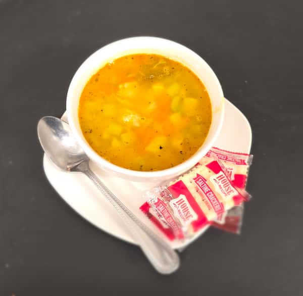 Sample photo of our bowl of Chicken Soup