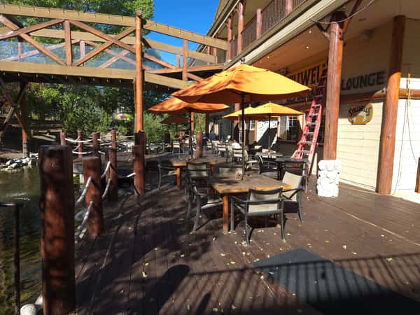 Sample of our outside seating