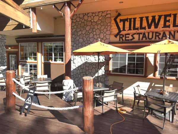 Sample photo of the outside patio area