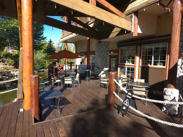 Sample photo of our exterior patio area