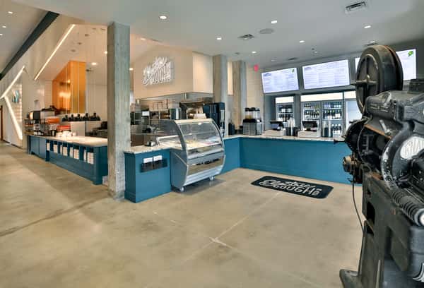 Cashier area + gelato case