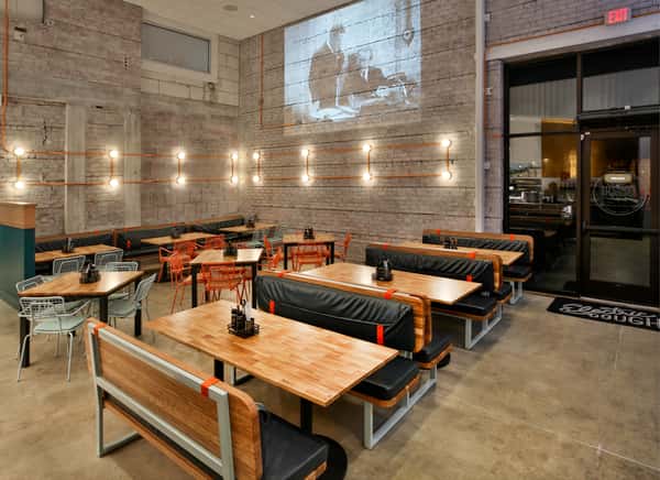 Booths and dining tables