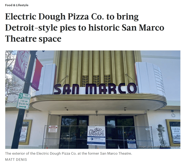 historic San Marco theatre building exterior