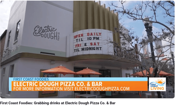 Photo of the exterior of Electric Dough Pizza Co.