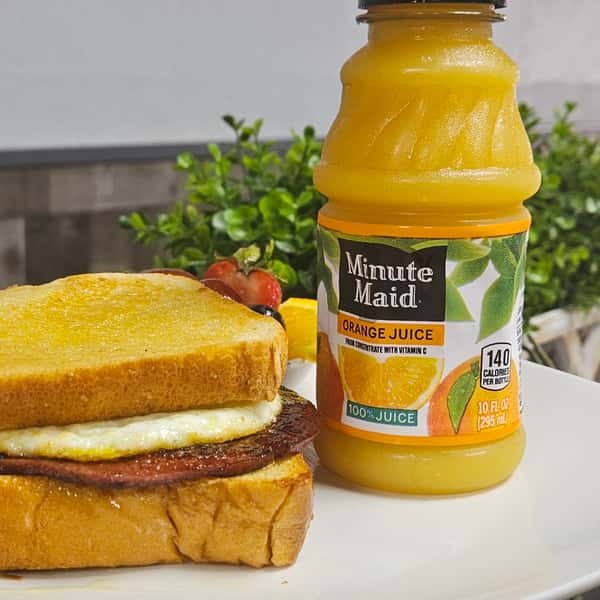 Bacon Egg and Cheese w/ potato rounds