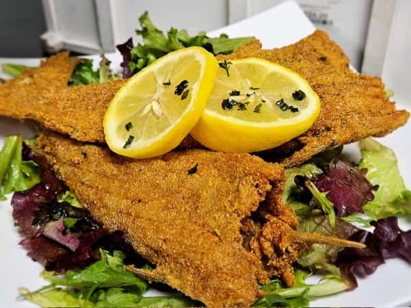 Fried Catfish fillet and Grits (1) pc