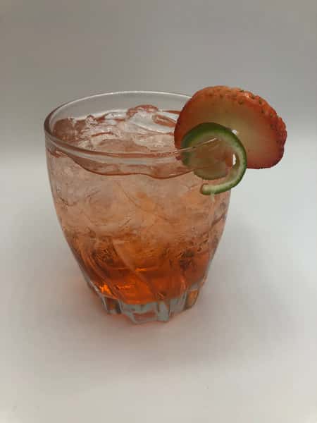 pink cocktail
