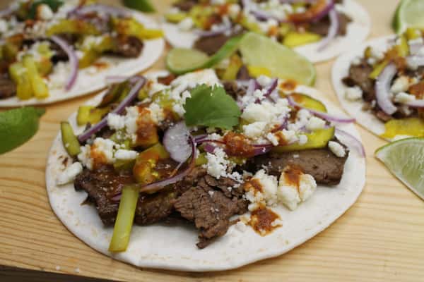 steak tacos
