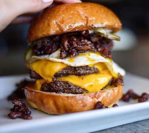 Drive Thru Burger + Fries