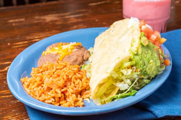 taco and rice