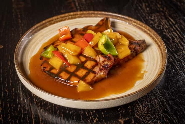 Chuletas Ahumada Con Pina