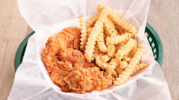 Buffalo Fingers with Fries