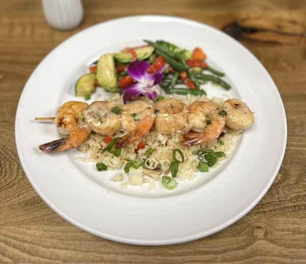 Grilled Scallops & Prawns | From the Grill