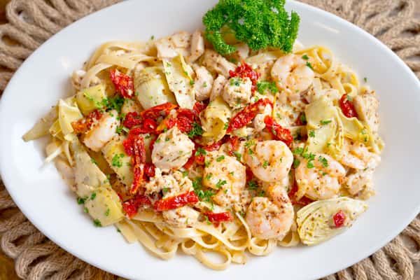 Chicken & Shrimp Fettuccine