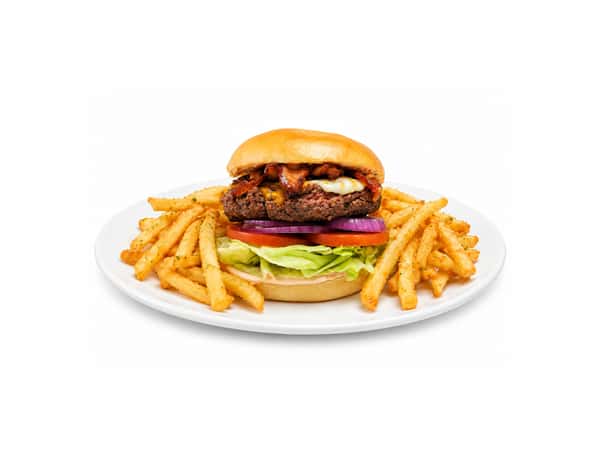 D's Big Bacon Cheese Burger