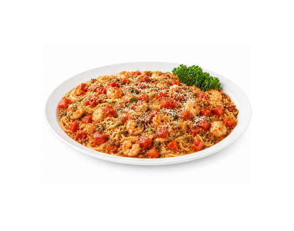 Spaghetti Pomodori with Shrimp Family