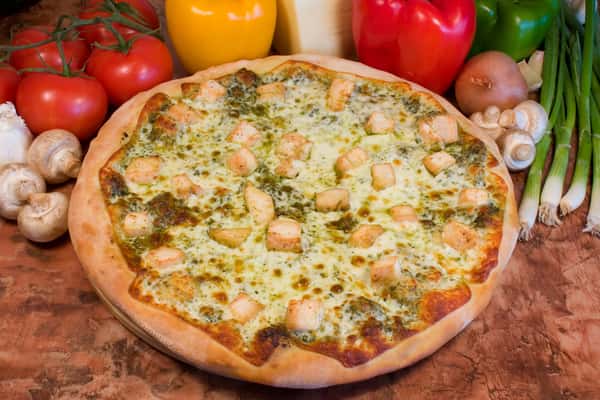 Chicken-Pesto-Pizza