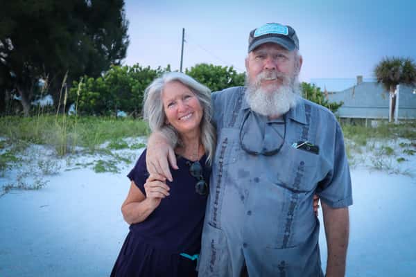 Original CEO Michael Coleman with wife Jane Coleman