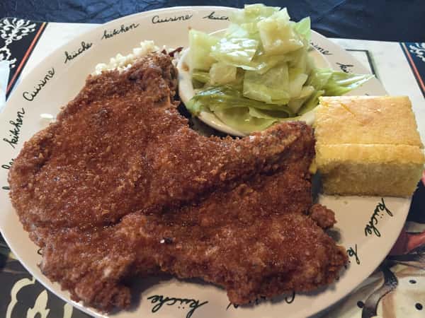Pork Chop + 2 Sides