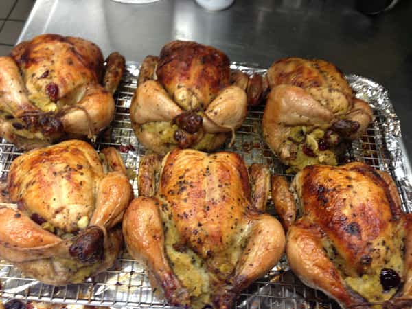 Stuffed Cornish Hen