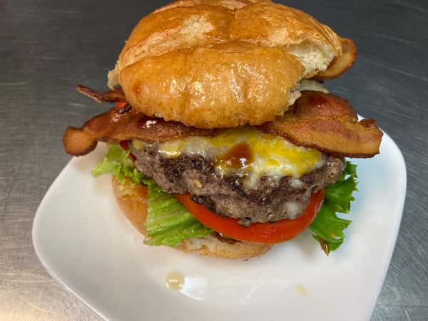 croissant burger