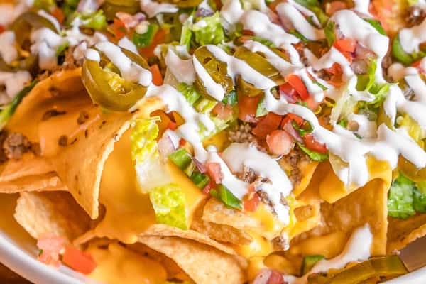 nachos closeup