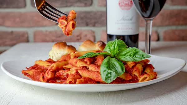 marinara and penne