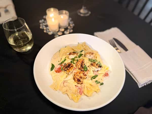 Truffle Shrimp Pasta