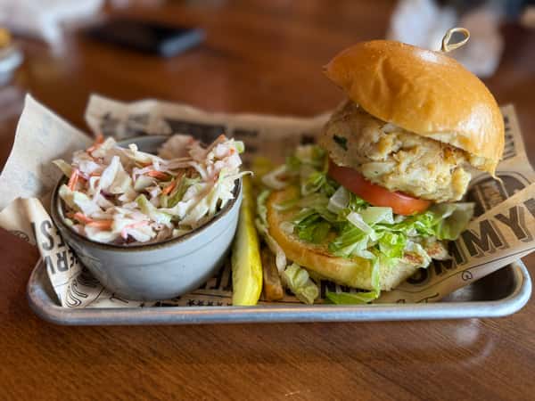 Crab Cake Sandwich