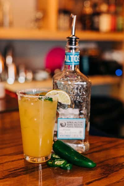 Pineapple Jalepeno Marg
