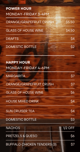Power / Happy Hour