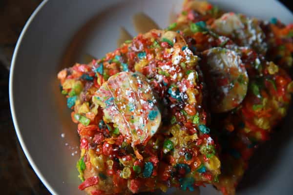 Fruity Pebbles French Toast 