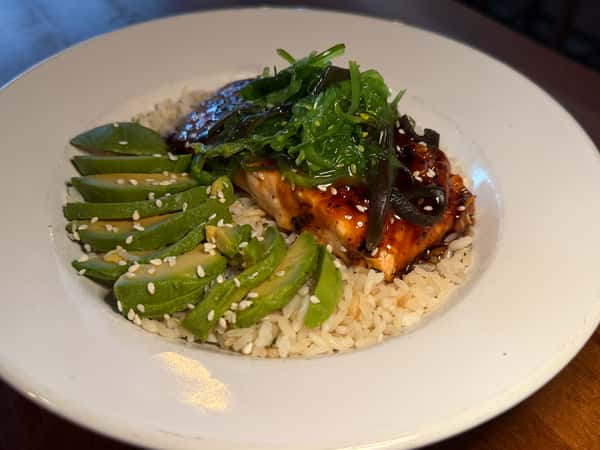 Teriyaki Salmon & Avocado Bowl