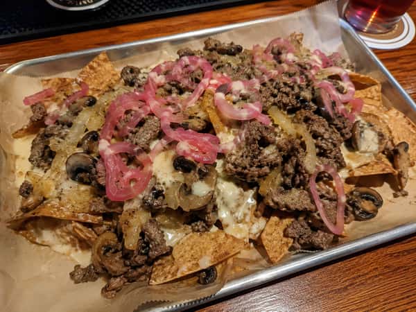 Cheesesteak Nachos