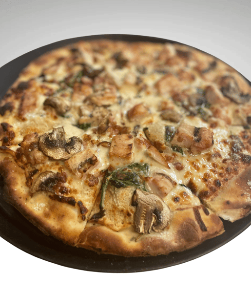 Chicken Alfredo Pizza