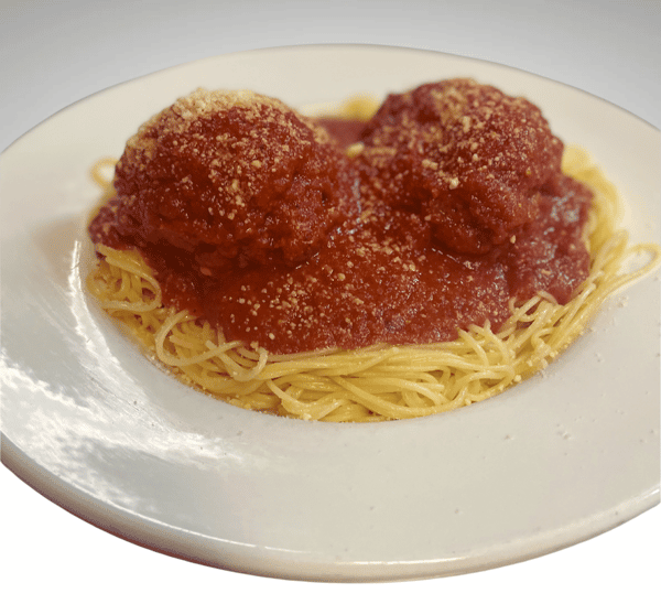 Spaghetti & Meatballs or Italian Sausage