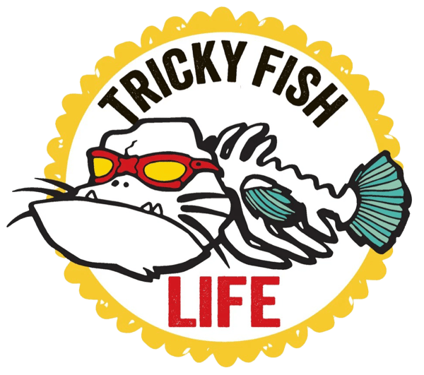 Tricky Fish Life Logo