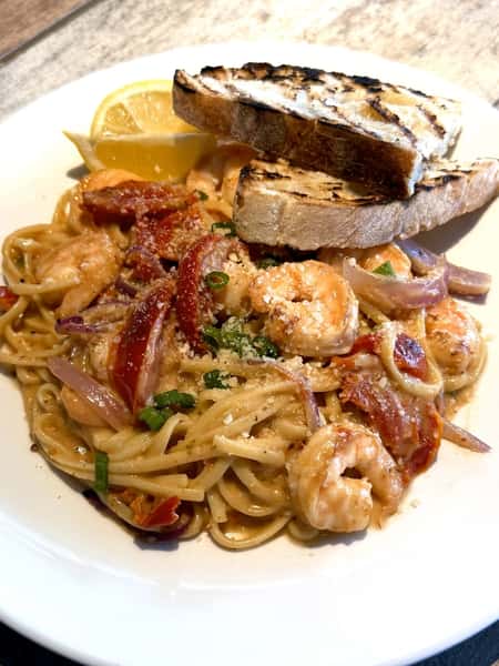 Bourbon Sherry Linguine