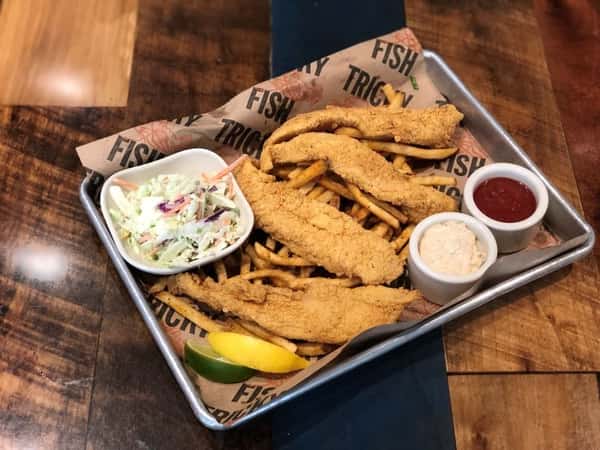 Fried Catfish Platter (L)