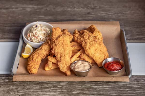 Fried Shrimp Platter Fried Catfish Platter