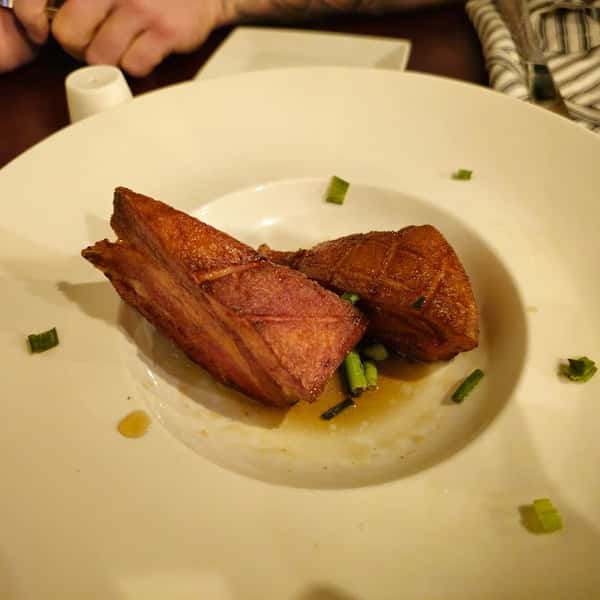 Plated food