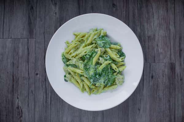 Pesto Penne Chicken Florentine