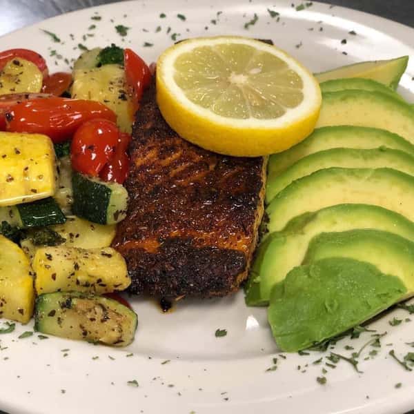 Grilled Blackened Salmon