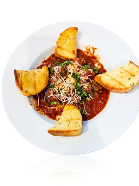 Arribiata Meatballs