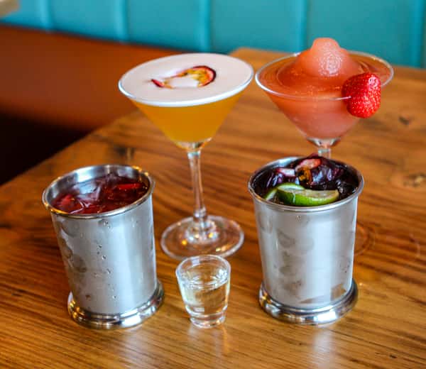 Cocktails on the Table
