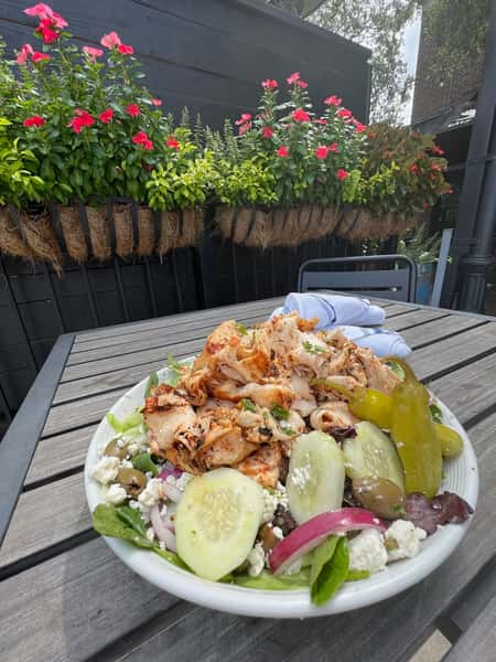 Chicken Shawarma Salad.