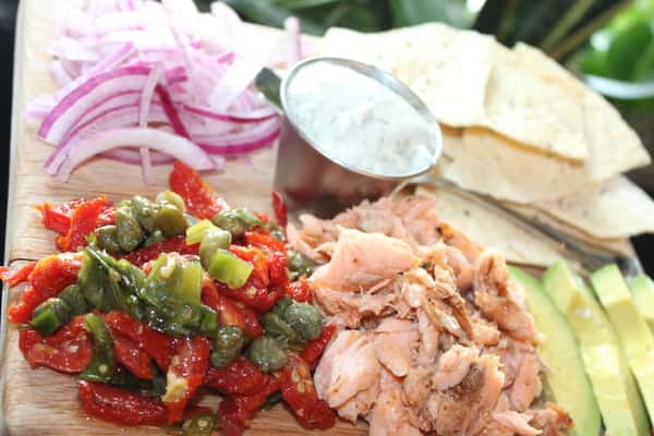 Salmon Saltine.