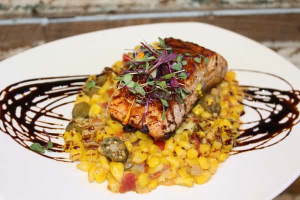 BBQ Salmon.