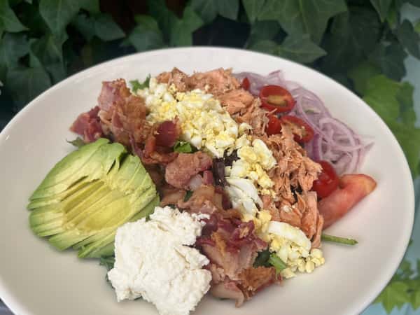 Salmon Cobb Salad.