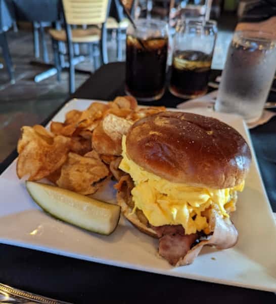 Breakfast Sandwich.